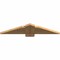 Ekena Millwork Eugene Smooth Timber Gable Bracket, Western Red Cedar, 36"W x 7"H x 5 1/2"D x 5 1/2"F, 5/12 Pitch GBW036X07X0606EUG00SWR - alternate 5